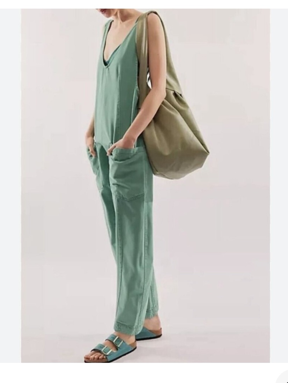 Free People We the Free High Roller Jumpsuit Size M